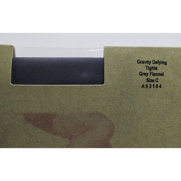 Legacy Legwear Tights Gravity Defying Grey Flannel Size C A63184 - Picture 2 of 5